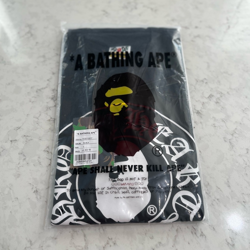 A Bathing Ape BAPE x Chrome Heats T-Shirt